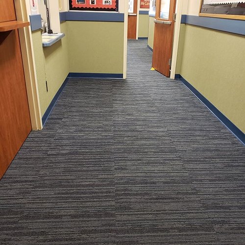 Philadelphia Flooring Solutions's commercial carpet flooring work for Lincoln Technical Institute, INC in Northern Liberties, PA