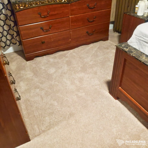 Carpet floors in a NJ home by Philadelphia Flooring Solutions