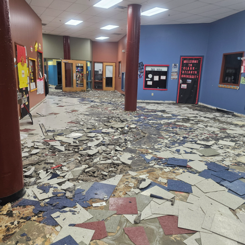 Philadelphia Flooring Solutions's commercial flooring work for Wissahickon Charter School in Philadelphia, PA