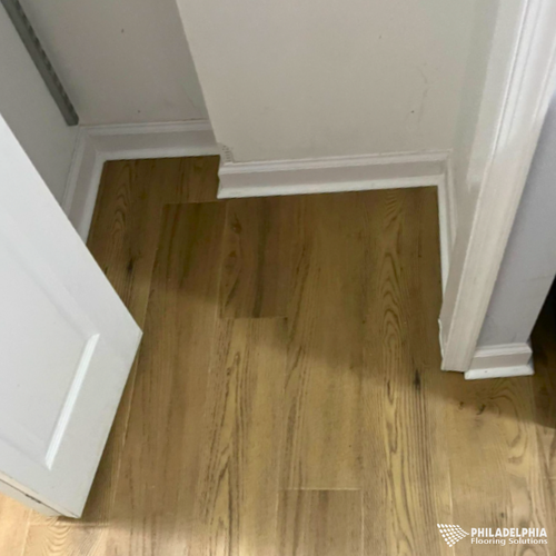 LVP flooring in a New Jersey home by Philadelphia Flooring Solutions