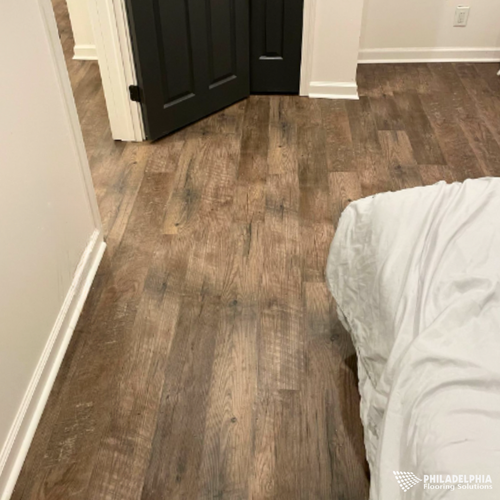 LVP floors in a NJ home by Philadelphia Flooring Solutions