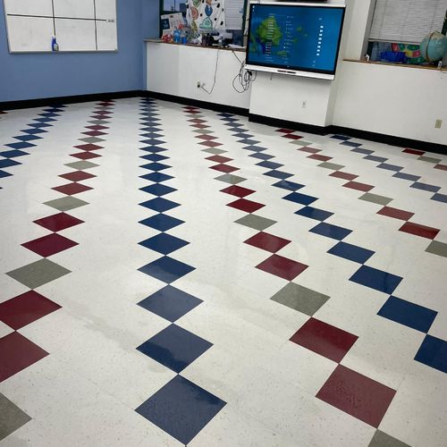 Philadelphia Flooring Solutions's commercial flooring work for Wissahickon Charter School in Philadelphia, PA