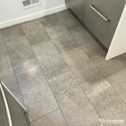 LVT floors in a NJ home by Philadelphia Flooring Solutions