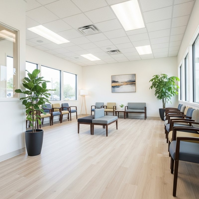 Medical Clinic with LVP floors in Philadelphia