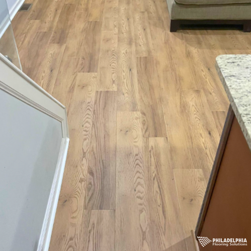 LVP floors in a NJ home by Philadelphia Flooring Solutions