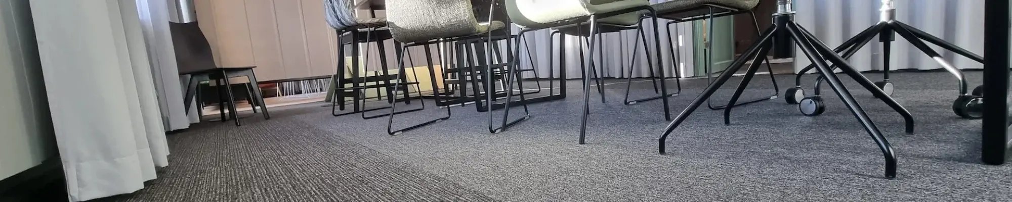 Commercial carpet flooring in a Philadelphia office